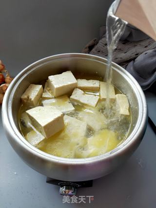 浓香醇厚的玉米牛肉酱煨豆腐的做法步骤:8