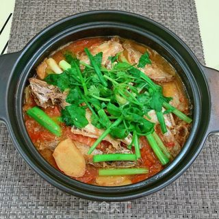 番茄焖剥皮鱼的做法步骤：13