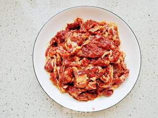小炒牛肉的做法步骤:7
