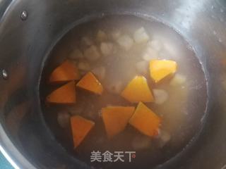 板栗南瓜小米粥的做法步骤:6