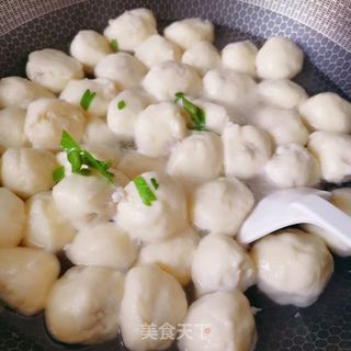 自制包心鱼丸的做法步骤:14