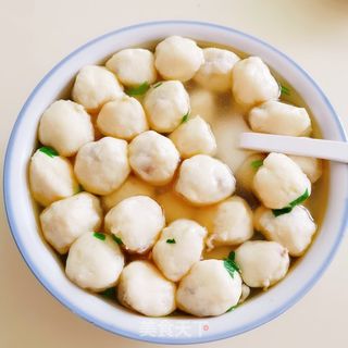 自制包心鱼丸的做法步骤:15