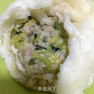 南瓜肉包的做法步骤：22