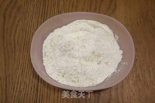 香葱芝麻肉松华夫饼的做法步骤：2