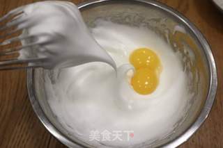 香葱芝麻肉松华夫饼的做法步骤：4