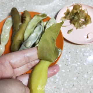 糟香狗爪豆的做法步骤:2