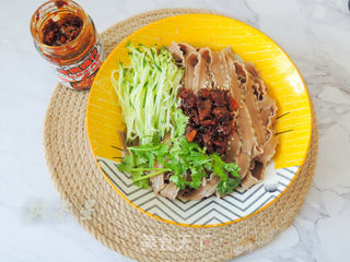牛肉酱拌刀削面的做法步骤:9
