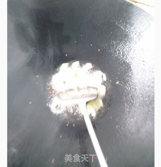 肉末花菜的做法步骤:3