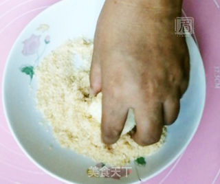 椰蓉牛奶小方的做法步骤:7