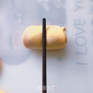 南瓜玫瑰花馒头的做法步骤:16