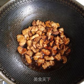 青椒百页结的做法步骤：2