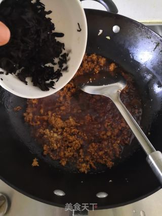 梅干菜豇豆肉包的做法步骤:16