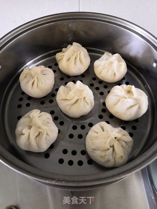 梅干菜豇豆肉包的做法步骤:23