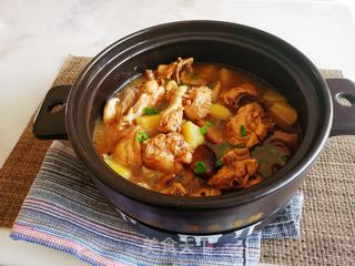 香菇土豆炖鸡块的做法步骤:13