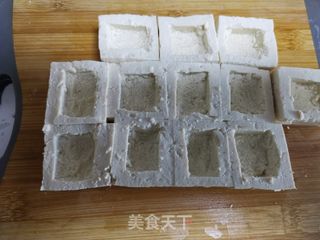 酿豆腐的做法步骤:4