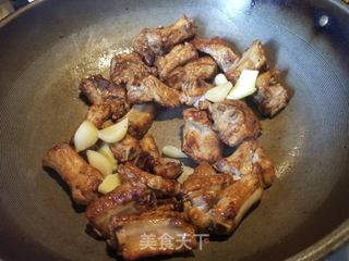 紫土豆粉条炖排骨的做法步骤:10