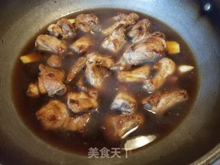 紫土豆粉条炖排骨的做法步骤:12