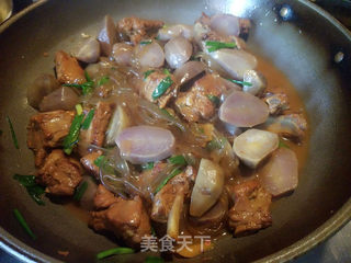 紫土豆粉条炖排骨的做法步骤:16