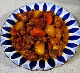 翅根炖土豆的做法步骤:16
