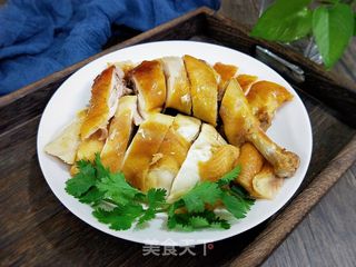 电饭锅盐焗鸡的做法步骤：10