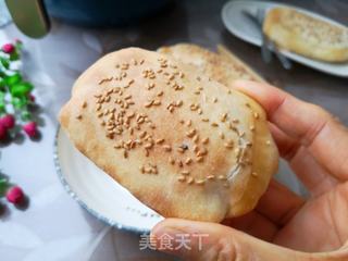 原味香脆芝麻饼的做法步骤:15