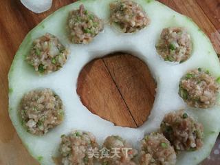 冬瓜酿肉的做法步骤:6