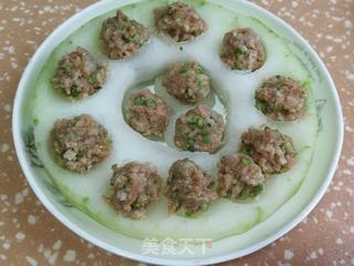 冬瓜酿肉的做法步骤:7