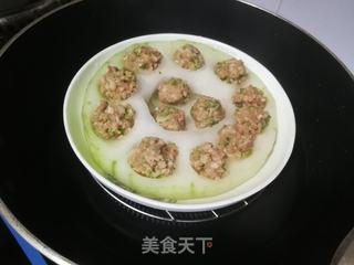 冬瓜酿肉的做法步骤:8