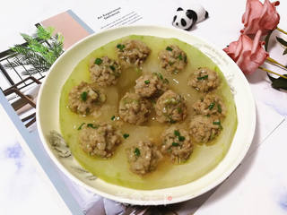 冬瓜酿肉的做法步骤:9