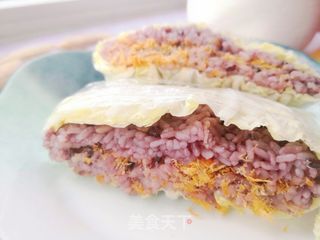肉松饭团的做法步骤:4