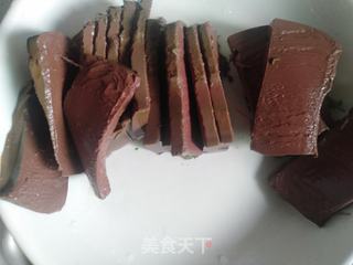 酸辣血旺的做法步骤:9