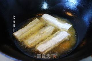 醋焖带鱼的做法步骤:5