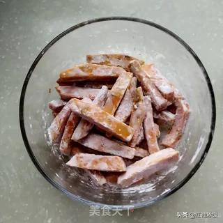 咸鸭蛋黄焗南瓜的做法步骤:5
