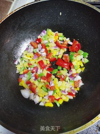 海鲜披萨的做法步骤:4