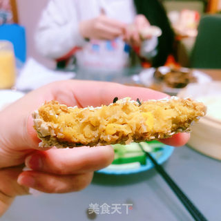 （代餐）红薯玉米鸡肉饼的做法步骤：8