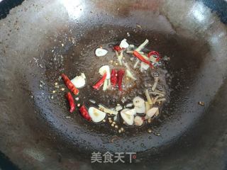 白菜炒鸡肉的做法步骤:6