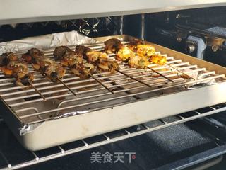 烤扇贝串儿,鲜香十足超好吃的做法步骤:6