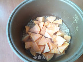 山芋薏米粥的做法步骤:4