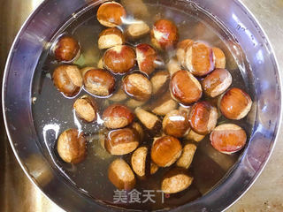 无糖炒栗子的做法步骤:2