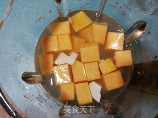板栗南瓜豆浆的做法步骤:6