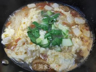 西红柿挂面汤的做法步骤:10