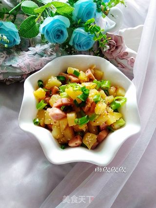小炒土豆丁的做法步骤:12