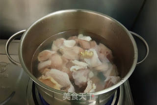 鸡肉垫卷子的做法步骤:5