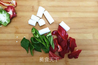 鸡肉垫卷子的做法步骤:4
