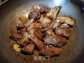 南瓜烧排骨的做法步骤:9