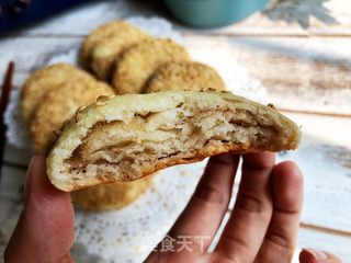 油酥烧饼（可烙可烤）的做法步骤：14