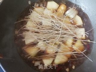 冬瓜炖粉条的做法步骤:8