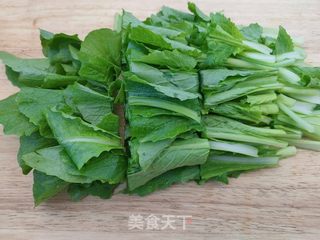 小白菜豆腐汤的做法步骤:3