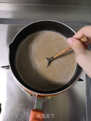 红豆多多奶茶的做法步骤:5