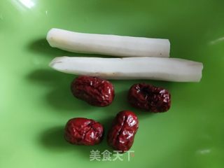 山药红枣黑米糊的做法步骤：2